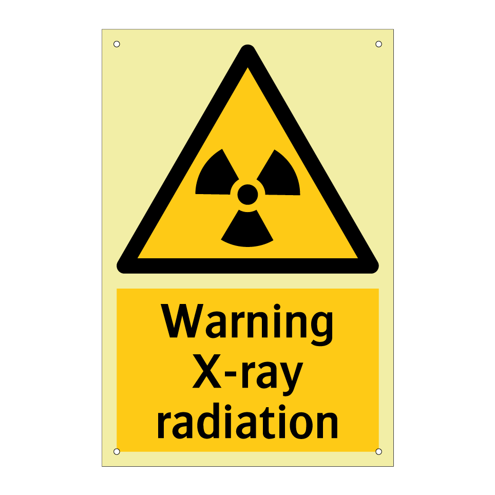 Warning X-ray radiation