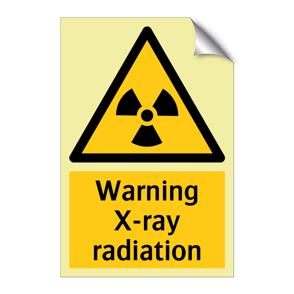 Warning X-ray radiation