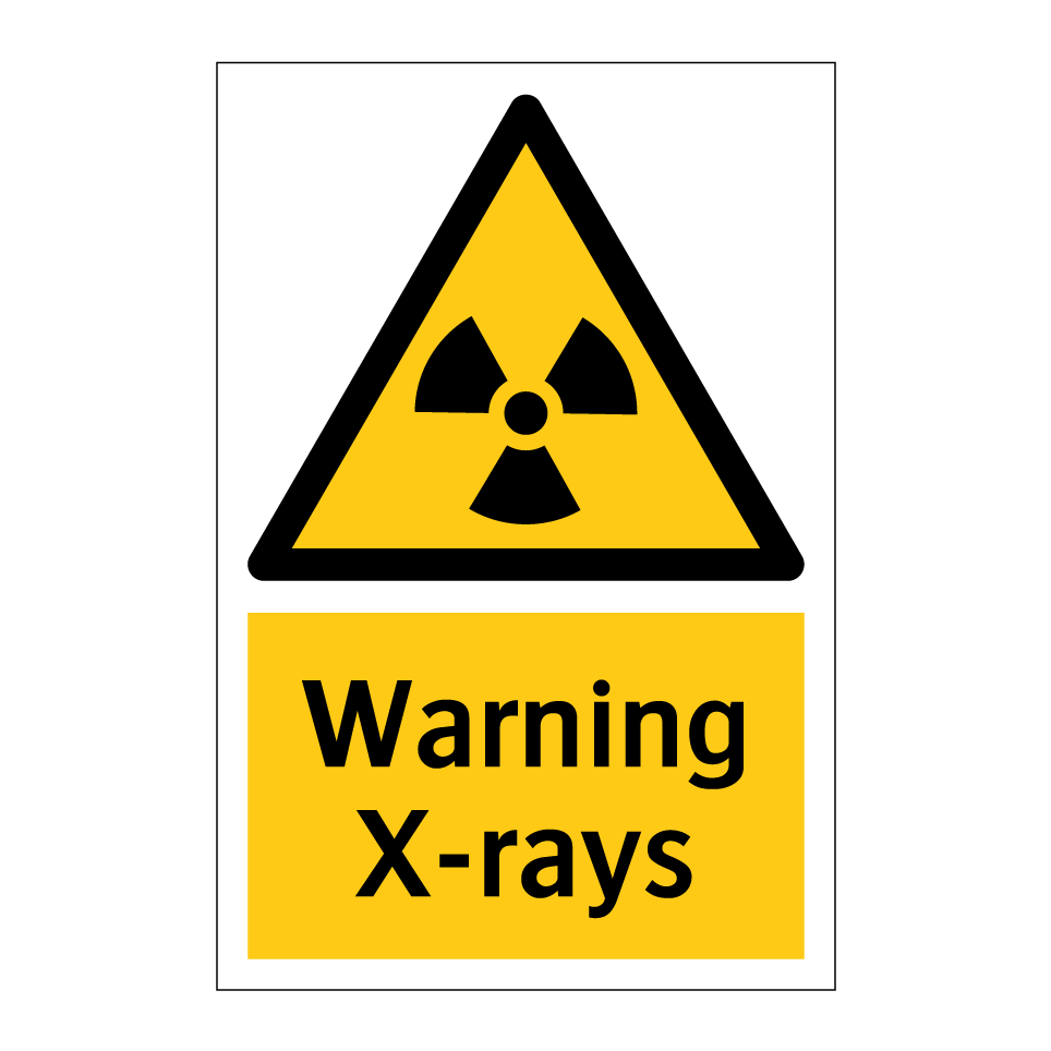Warning X-rays