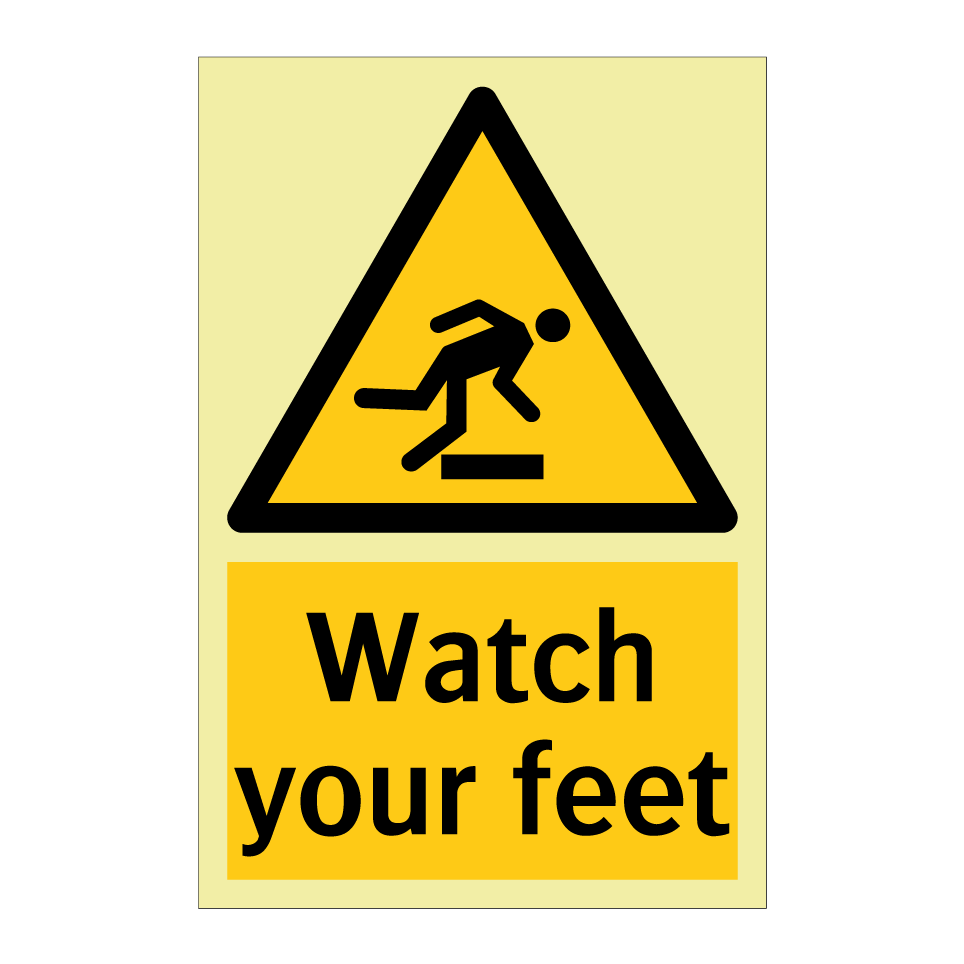 Watch your feet