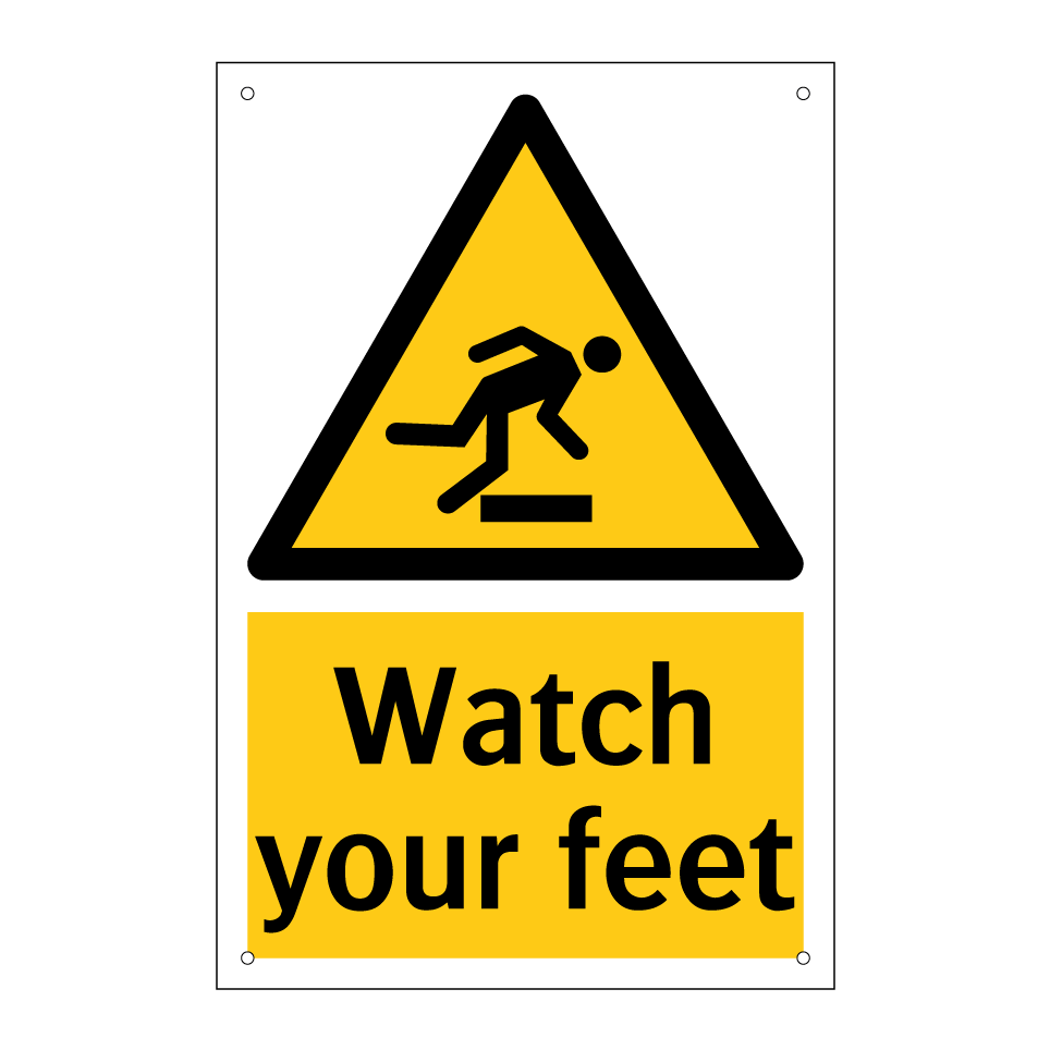 Watch your feet