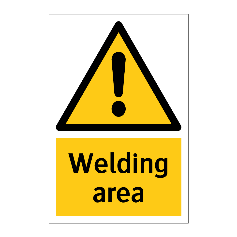 Welding area