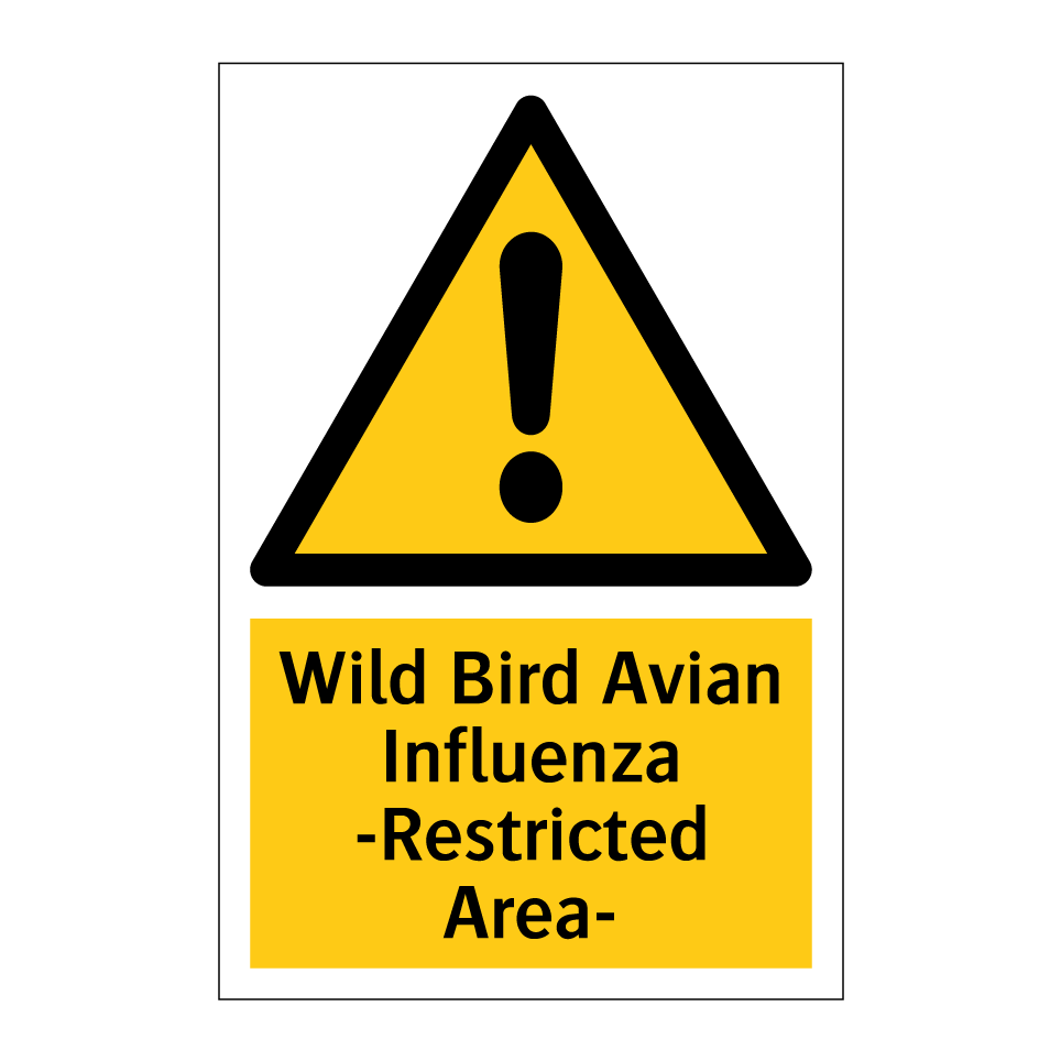 Wild Bird Avian Influenza -Restricted Area-