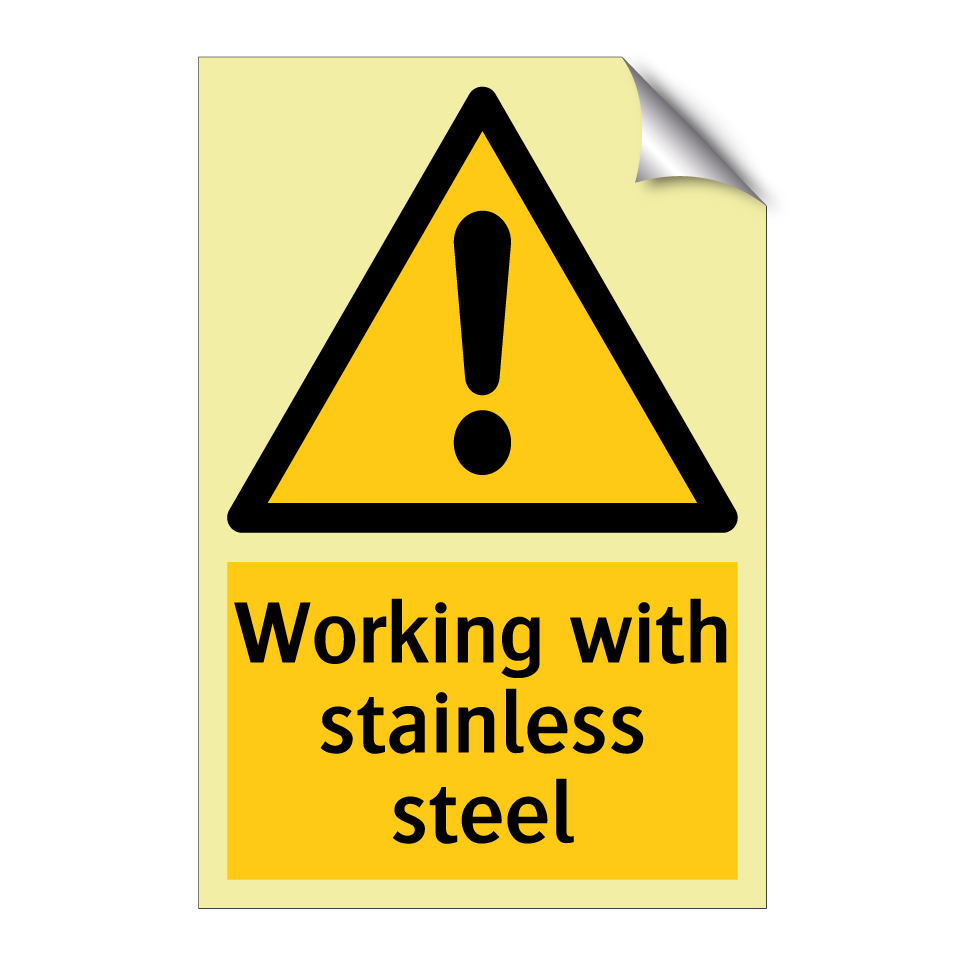Working with stainless steel