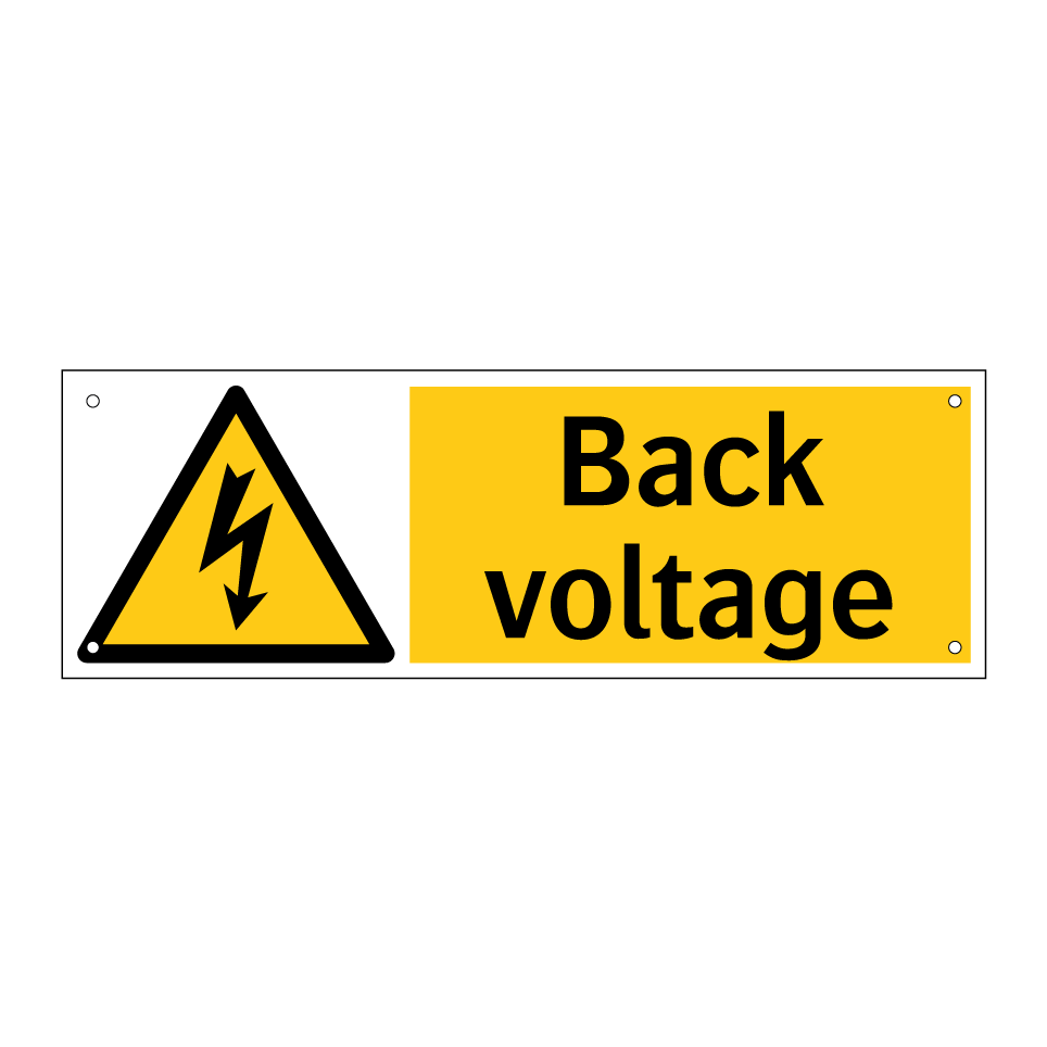 Back voltage
