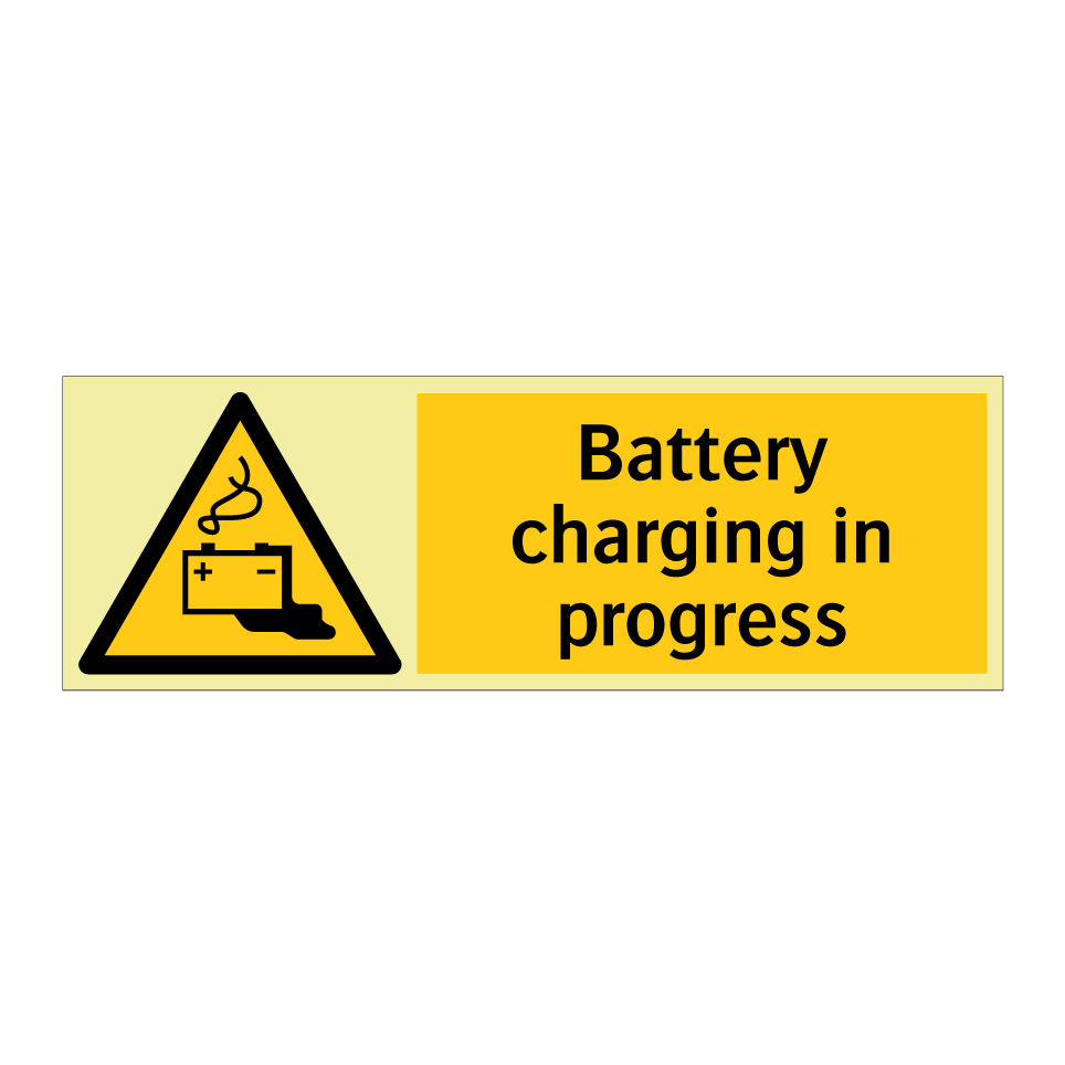 Battery charging in progress