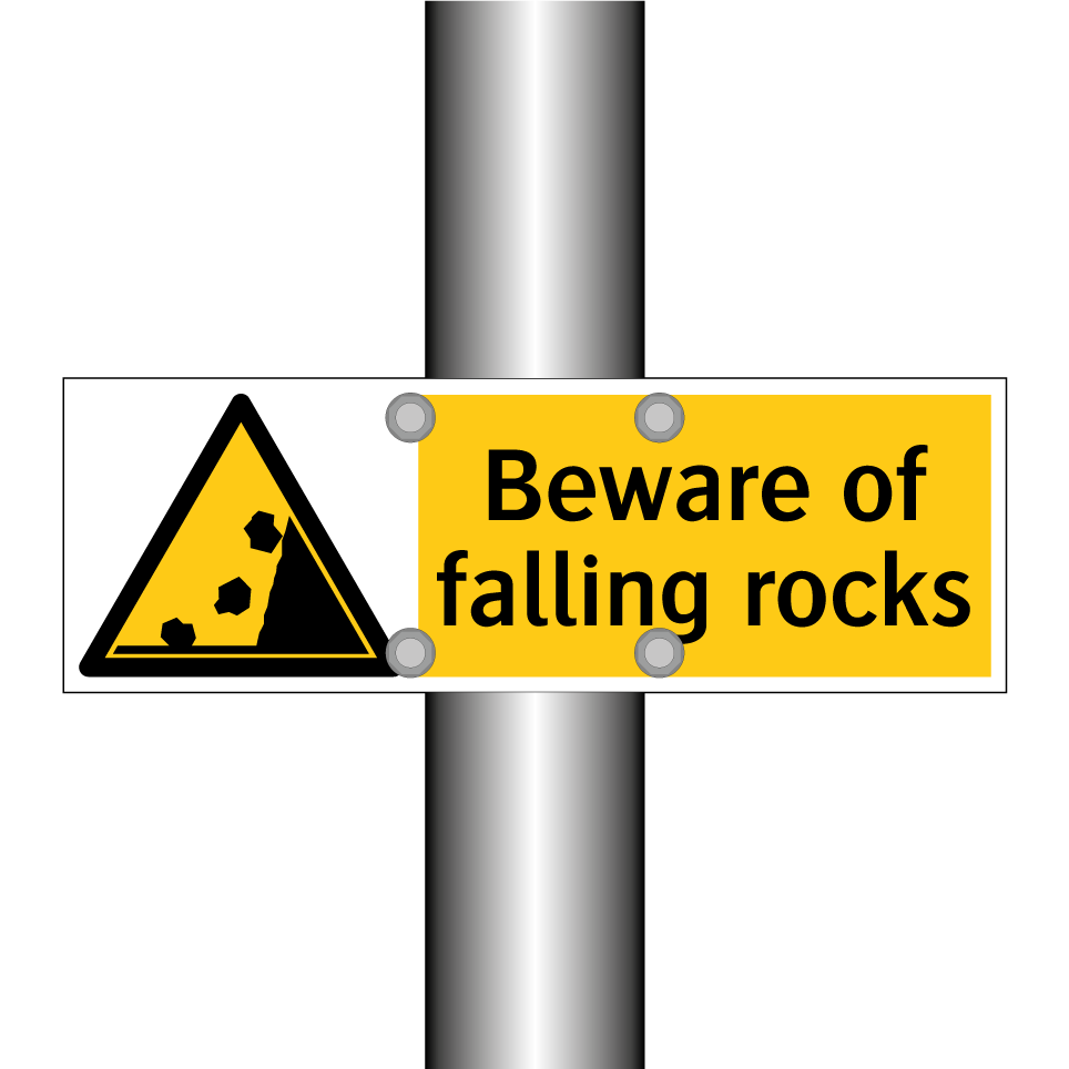 Beware of falling rocks