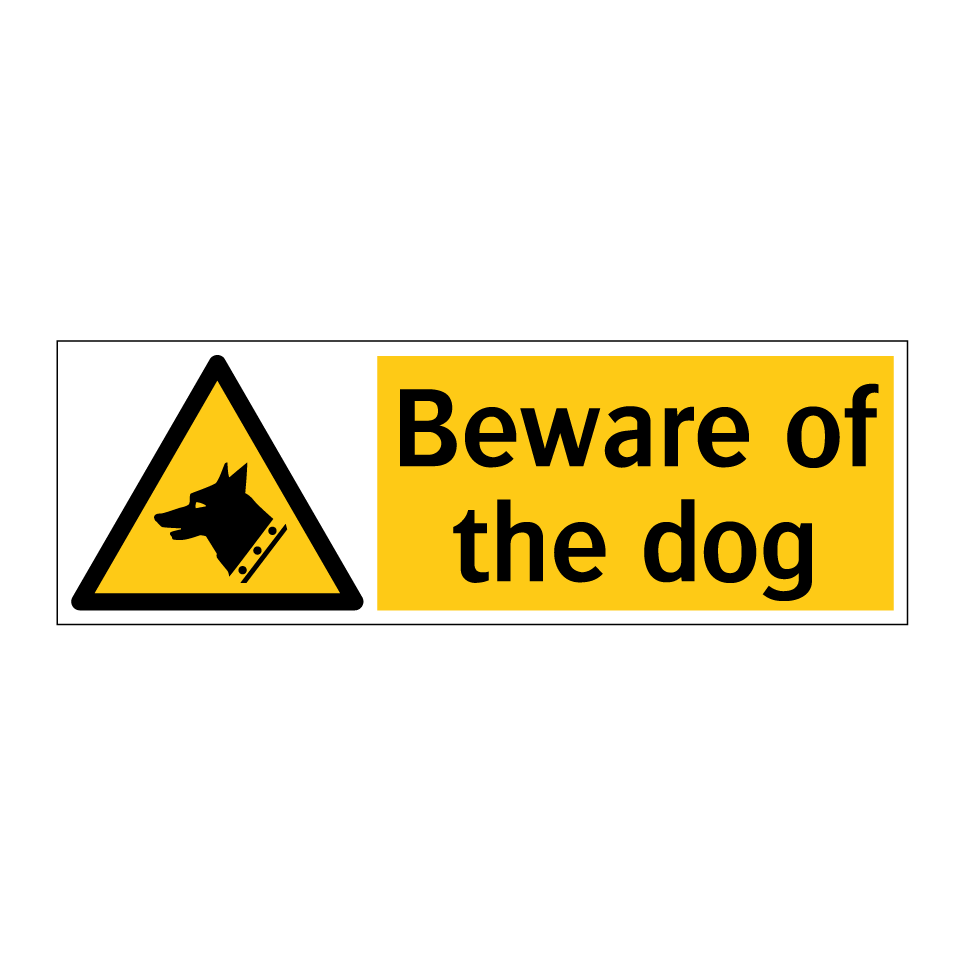 Beware of the dog