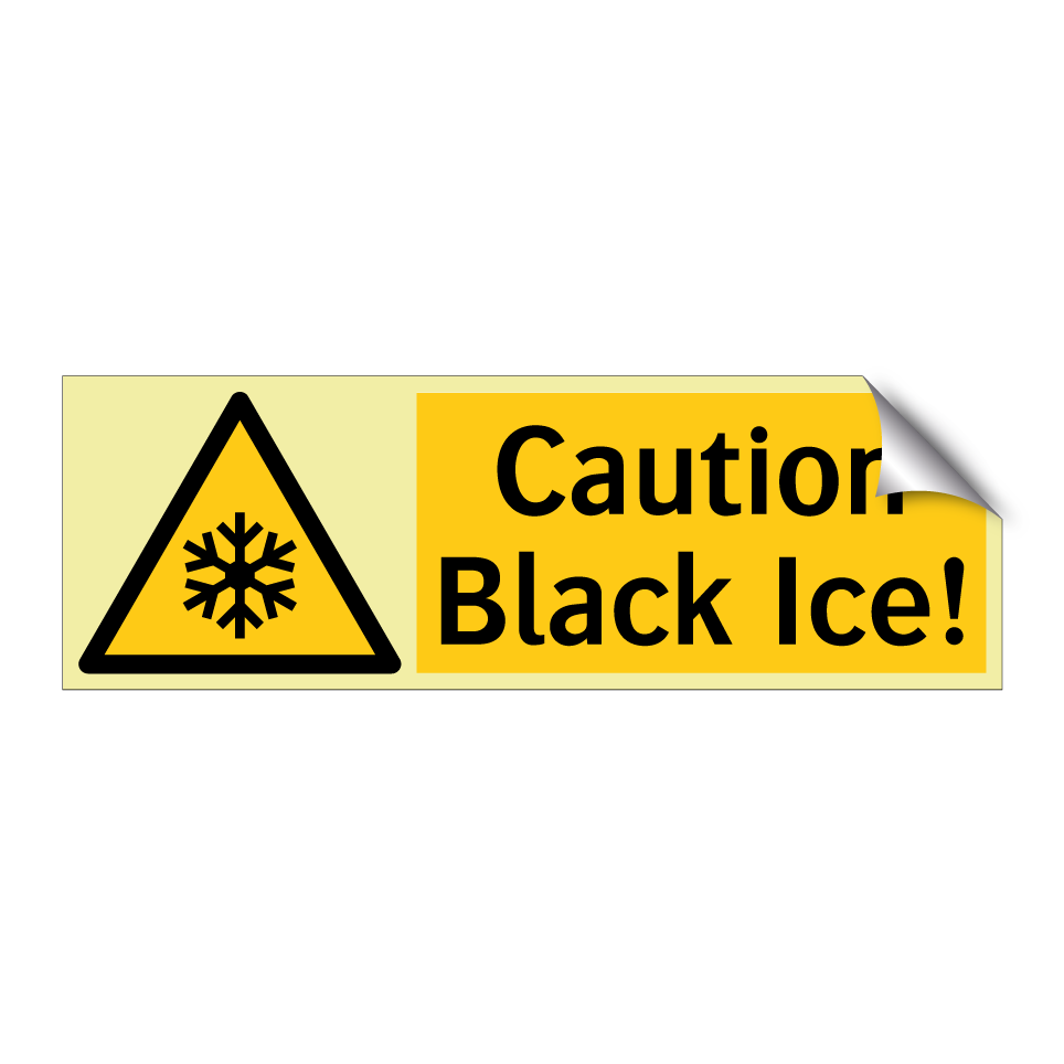 Caution Black Ice!