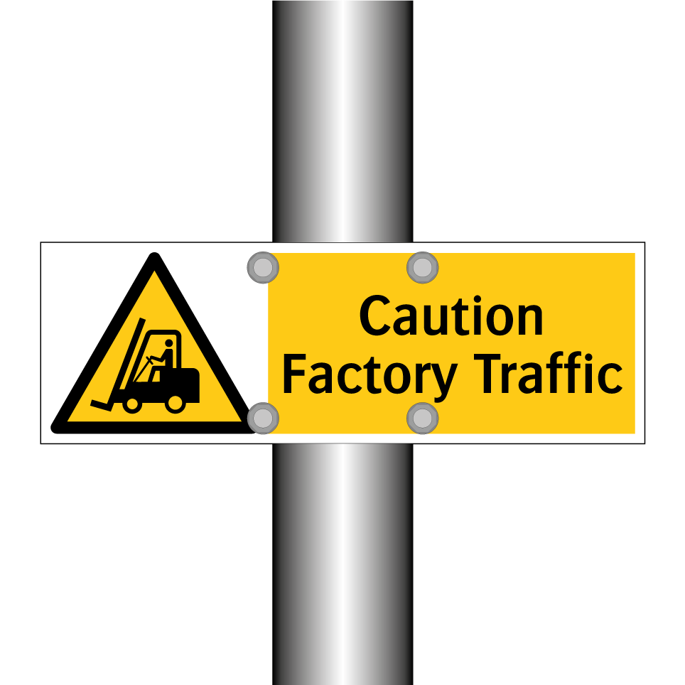 Caution Factory Traffic