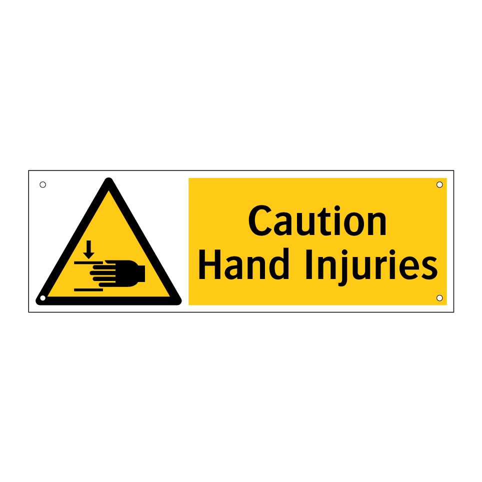Caution Hand Injuries