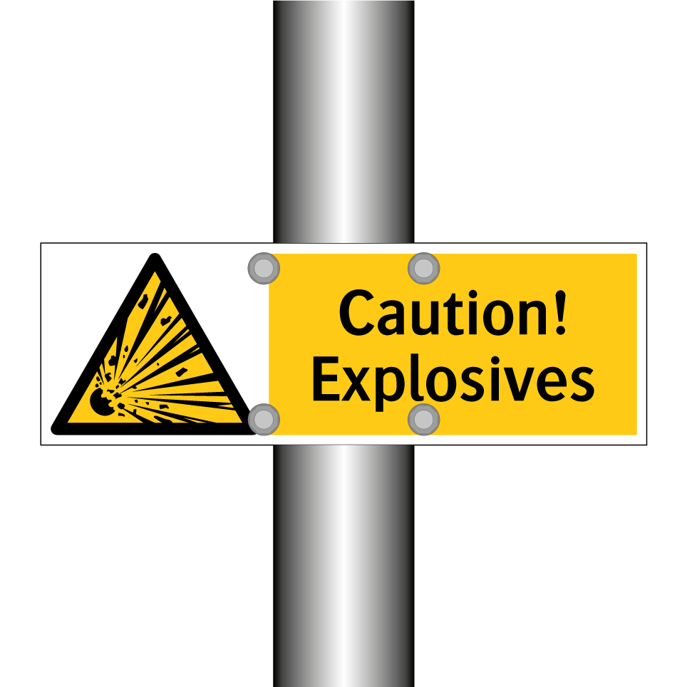 Caution! Explosives