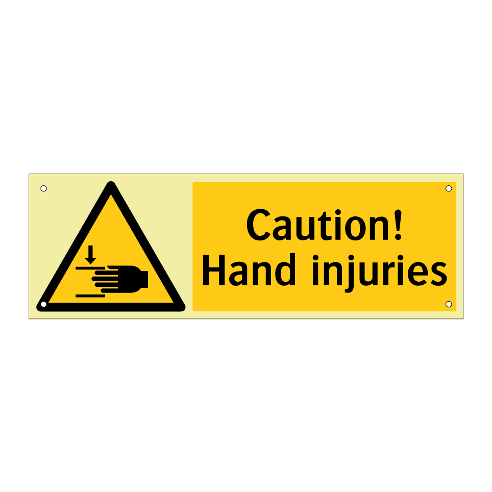 Caution! Hand injuries
