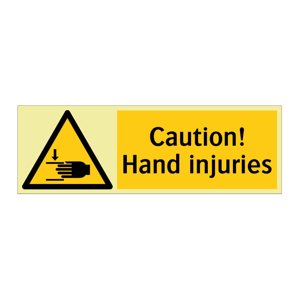 Caution! Hand injuries