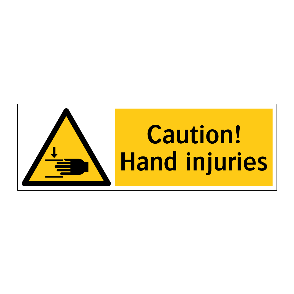 Caution! Hand injuries