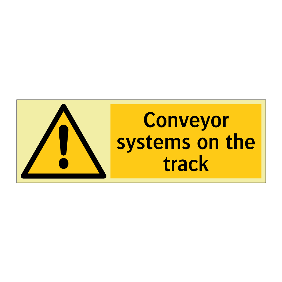 Conveyor systems on the track