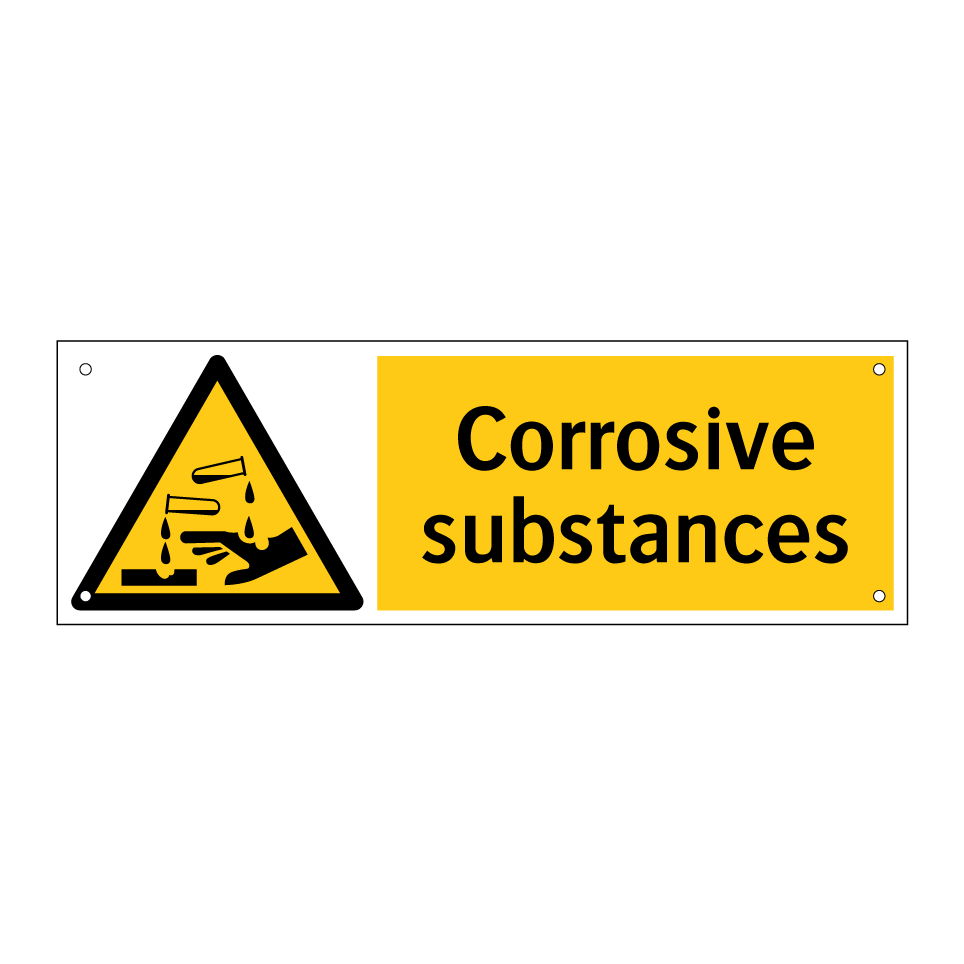 Corrosive substances