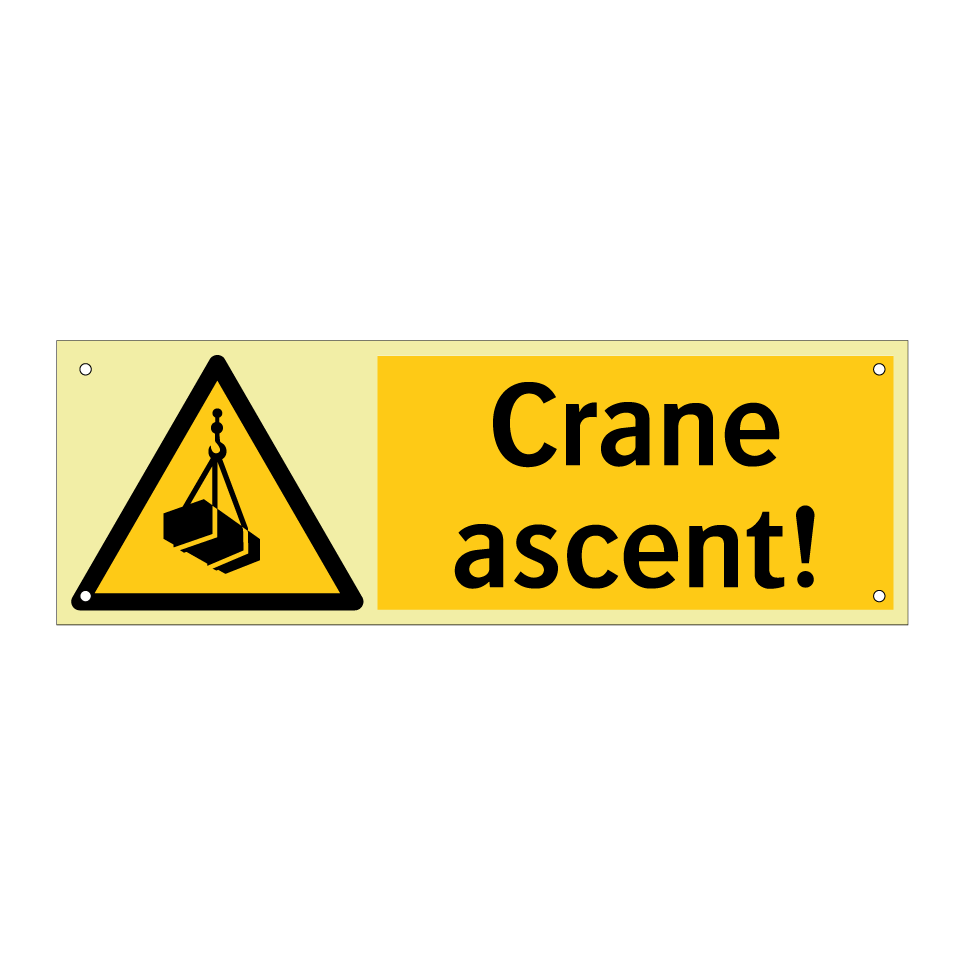 Crane ascent!