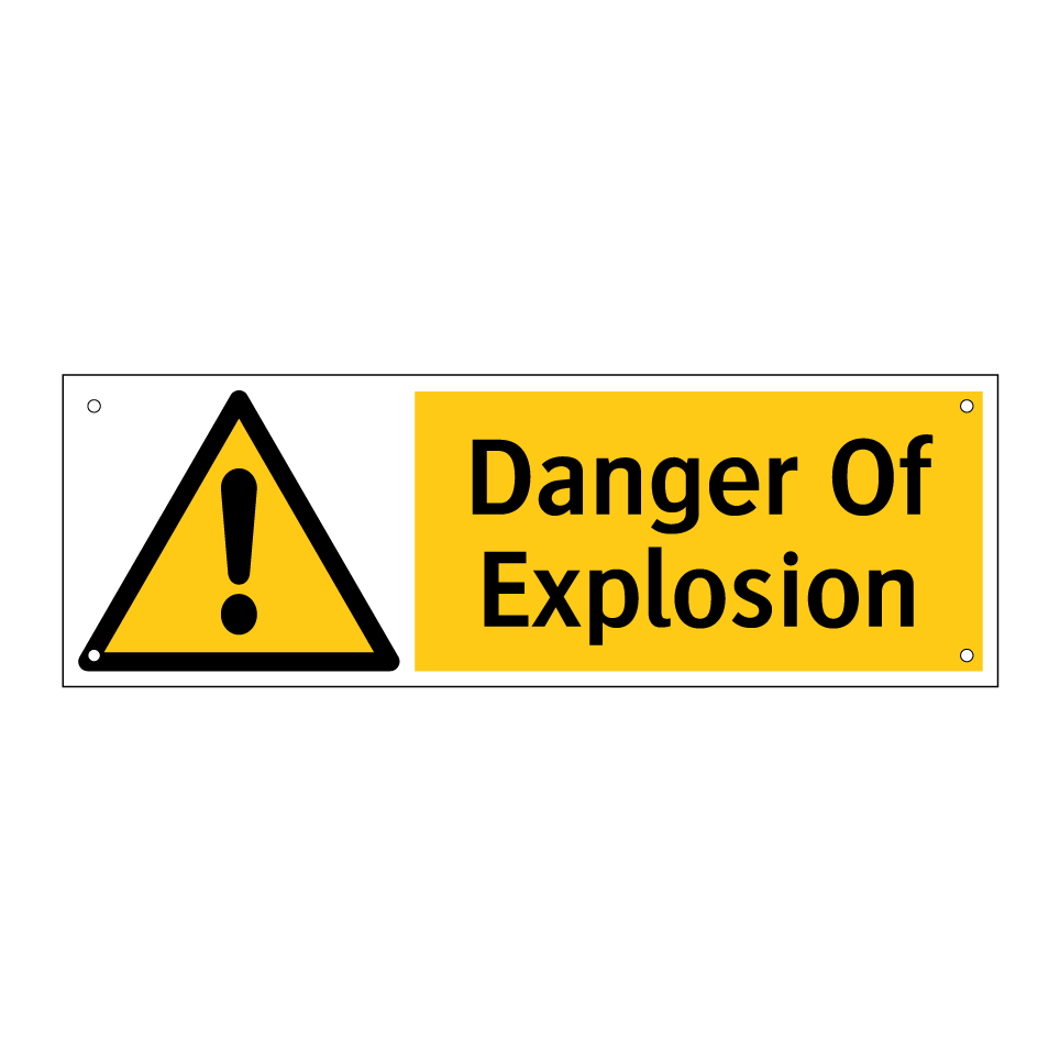 Danger Of Explosion