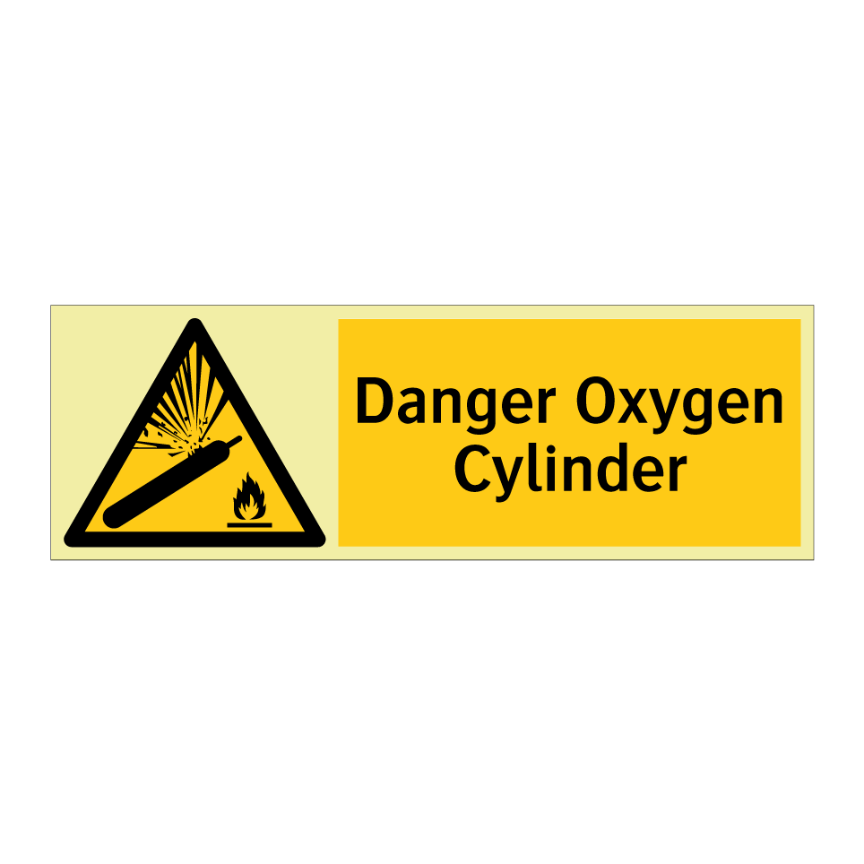 Danger Oxygen Cylinder