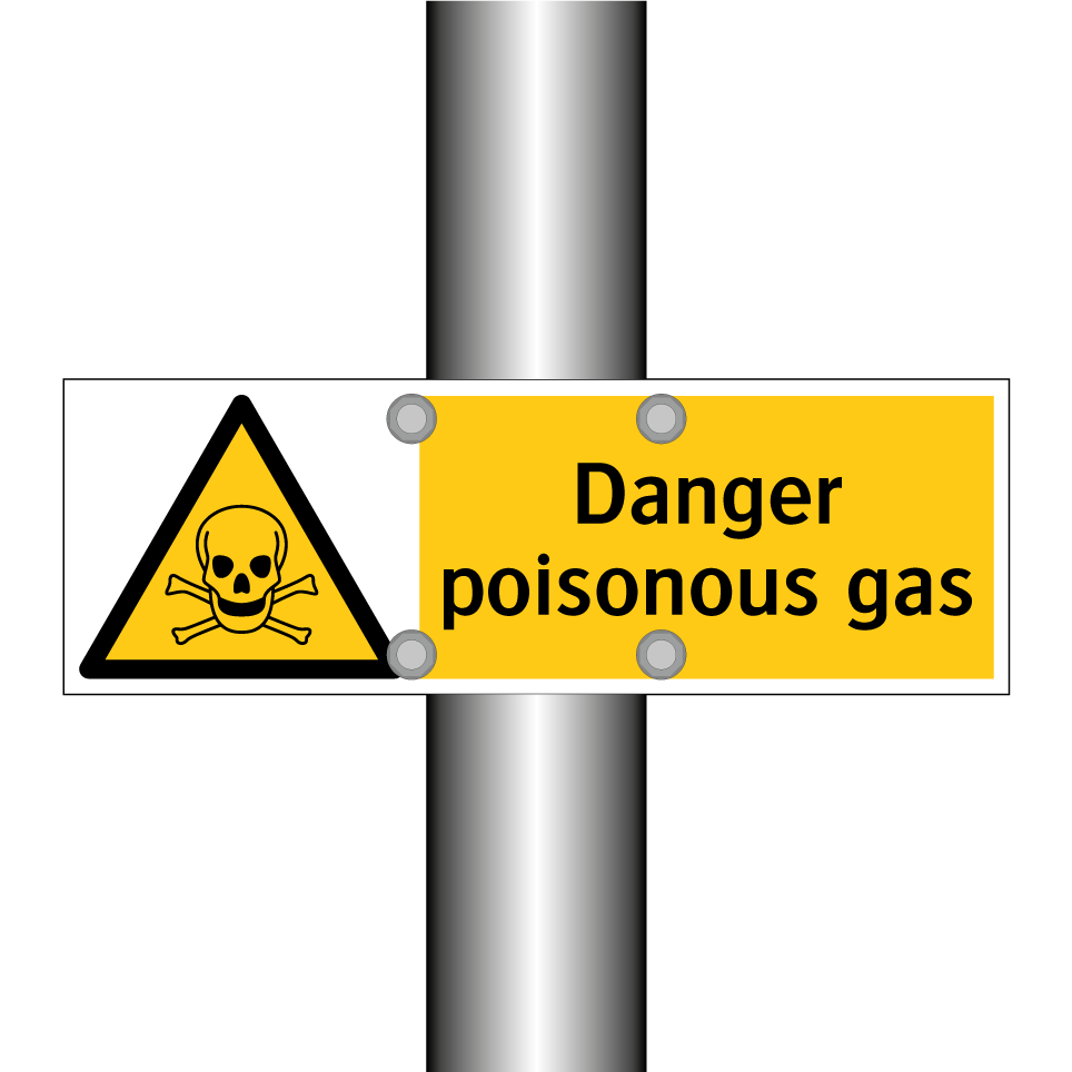 Danger poisonous gas
