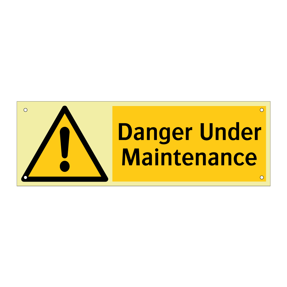 Danger Under Maintenance