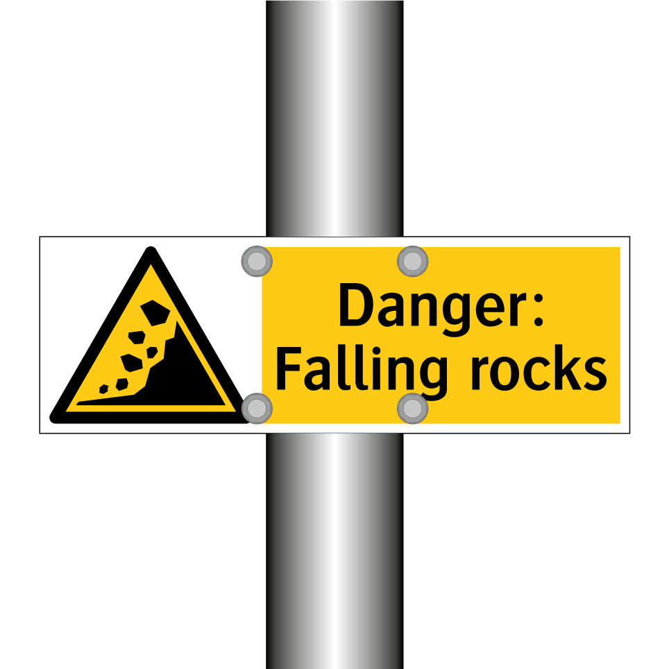 Danger: Falling rocks