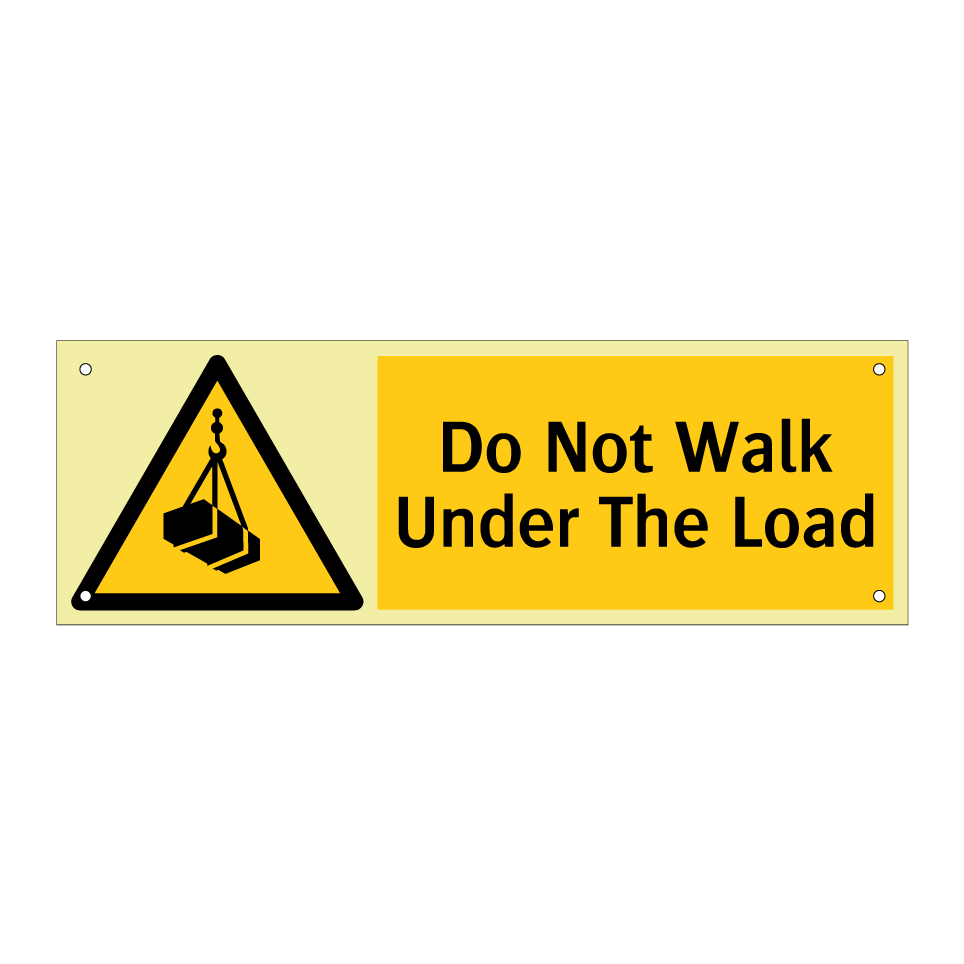 Do Not Walk Under The Load