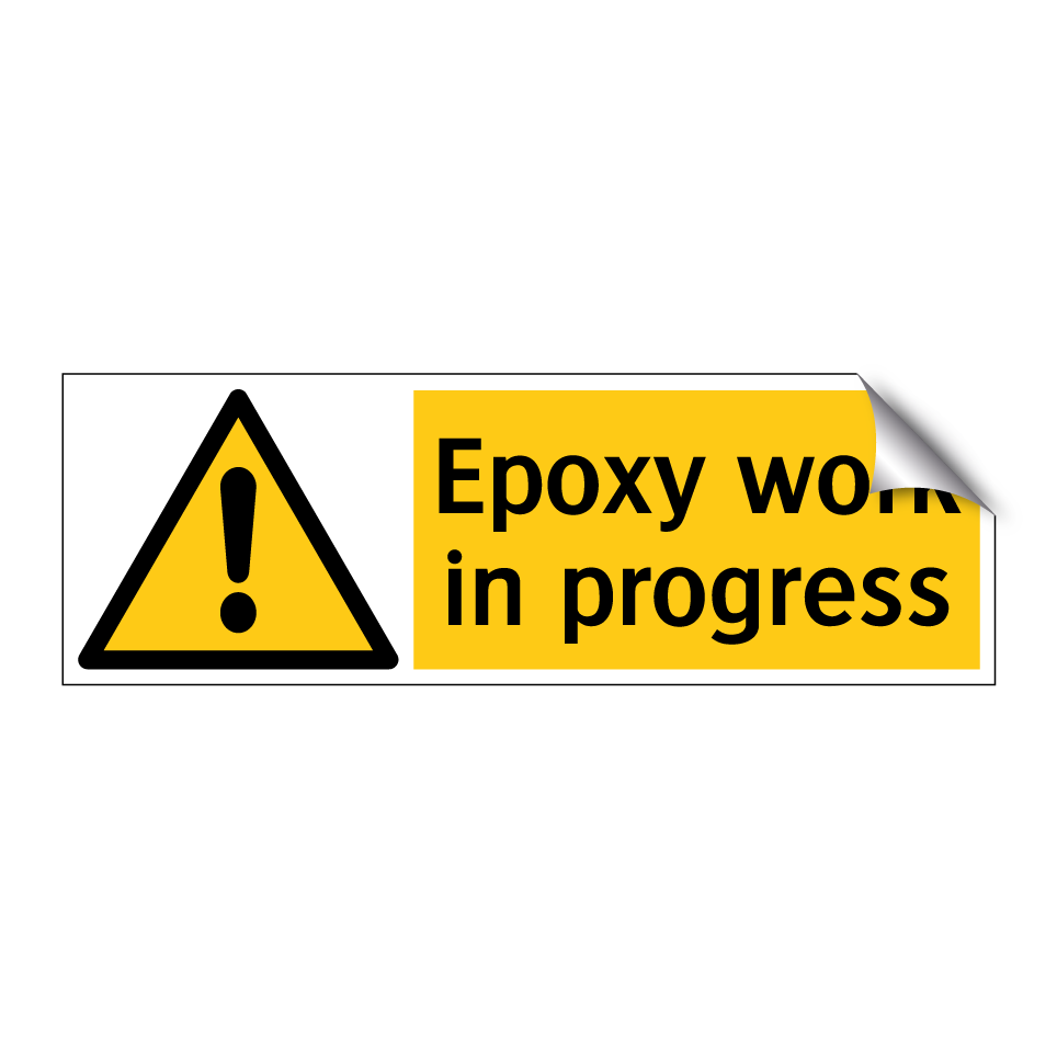 Epoxy work in progress