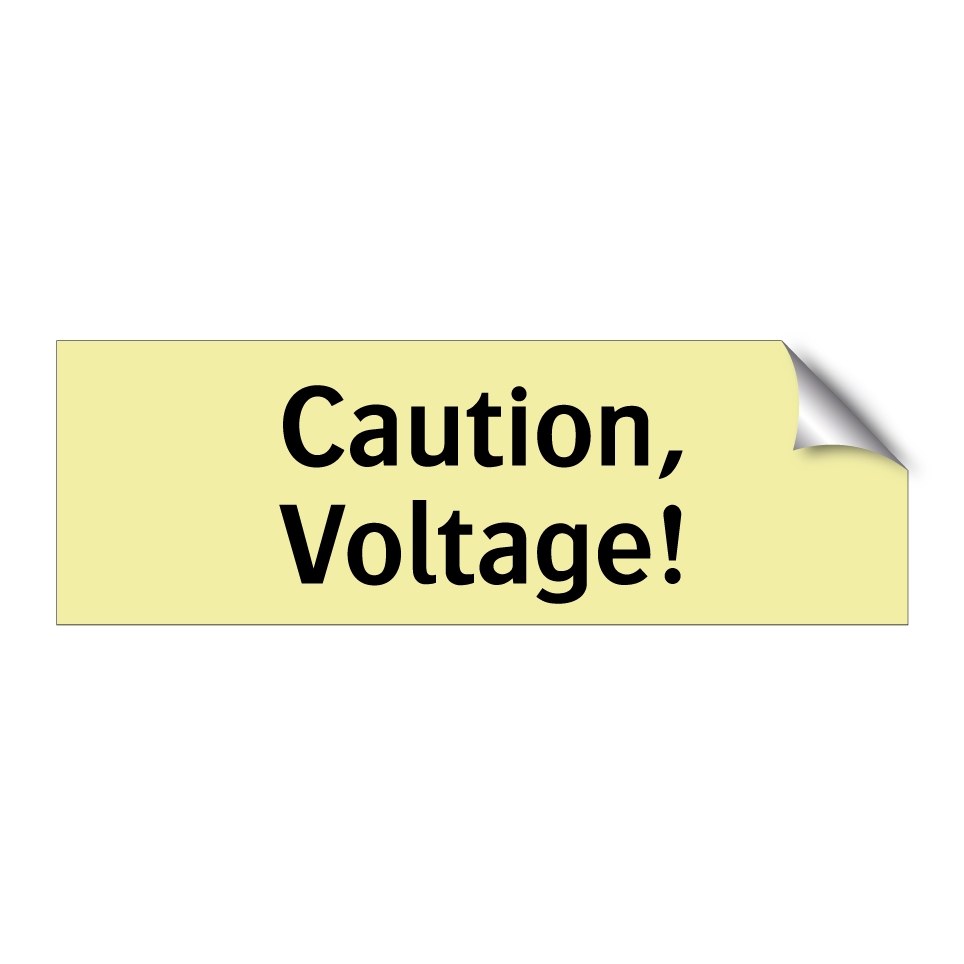 Caution, Voltage!