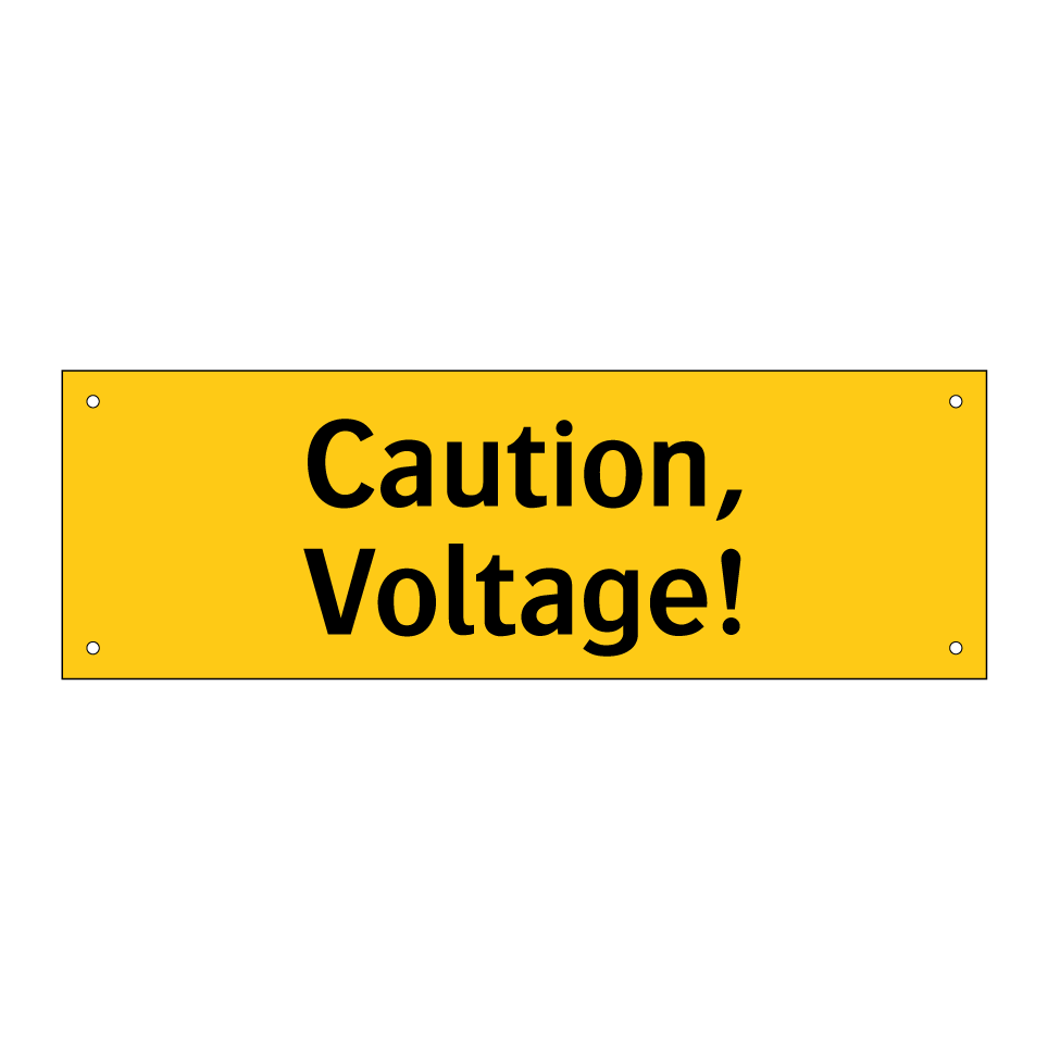 Caution, Voltage!