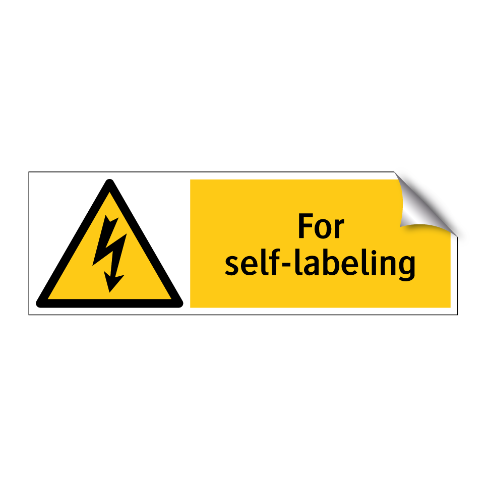 For self-labeling