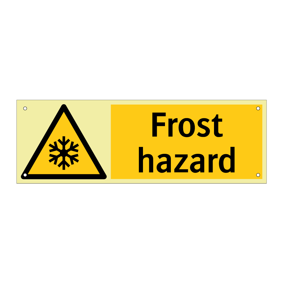 Frost hazard