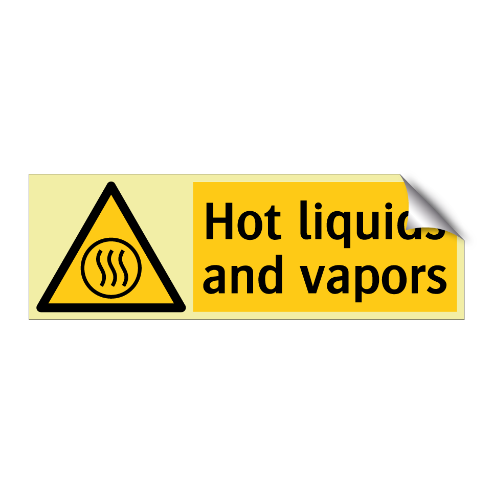 Hot liquids and vapors
