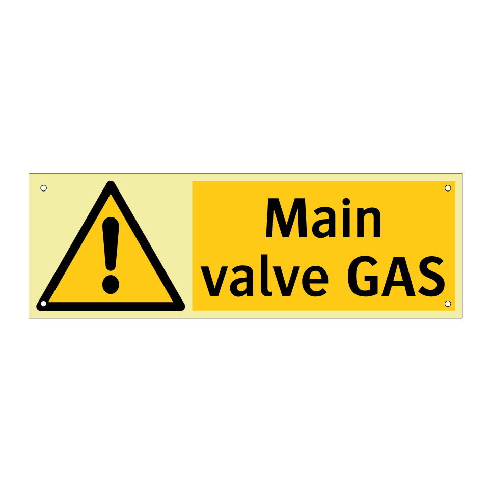 Main valve GAS