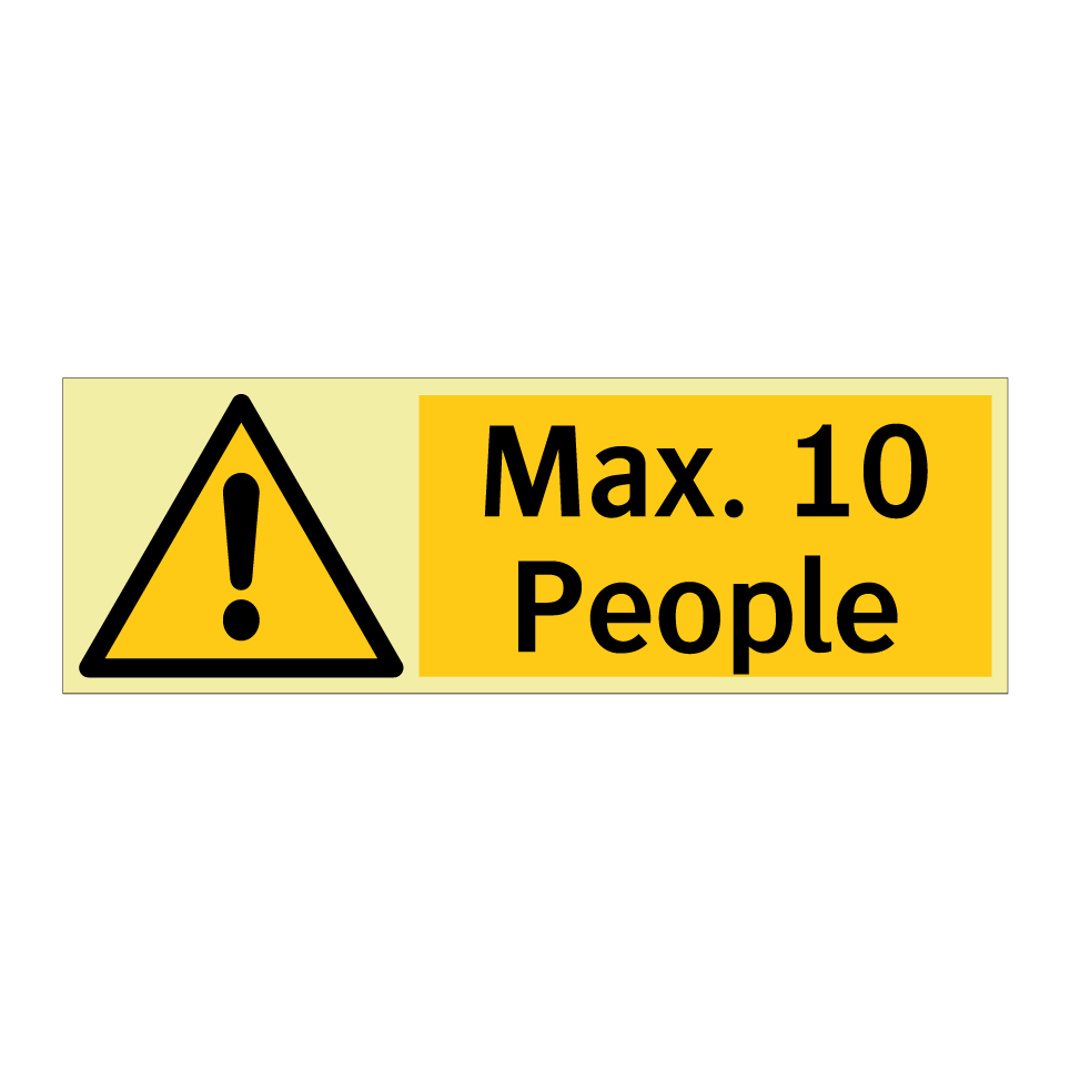 Max. 10 People