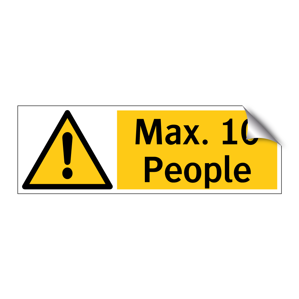 Max. 10 People