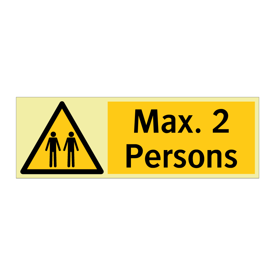 Max. 2 Persons