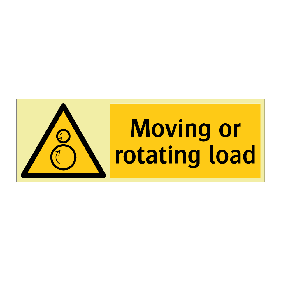 Moving or rotating load