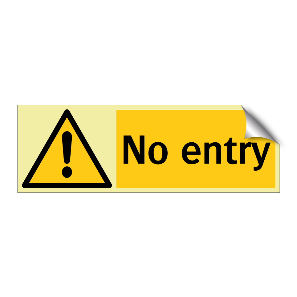 No entry