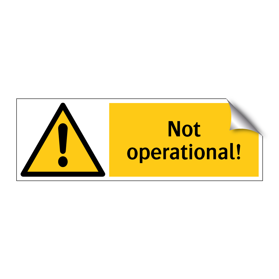Not operational!