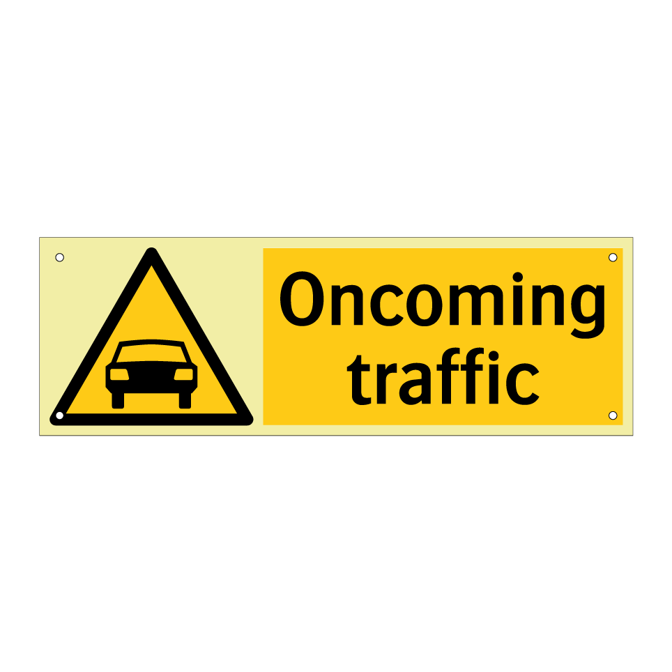 Oncoming traffic