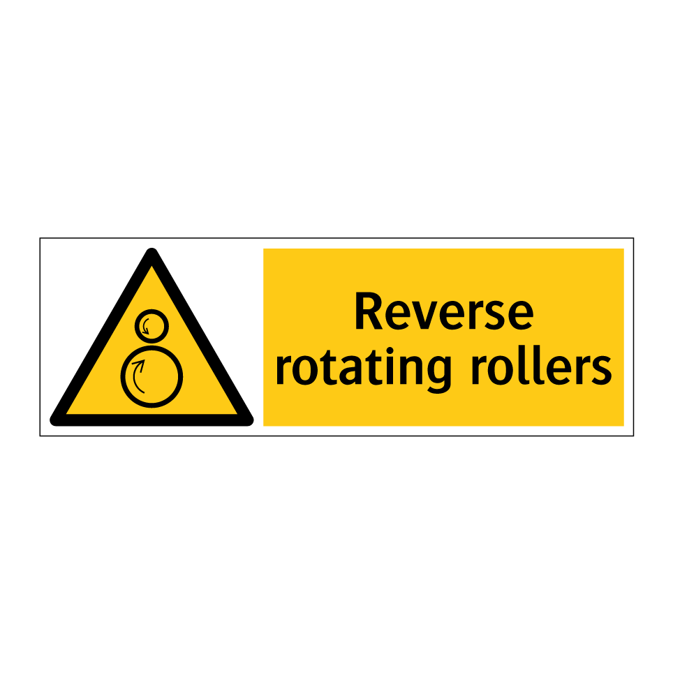 Reverse rotating rollers