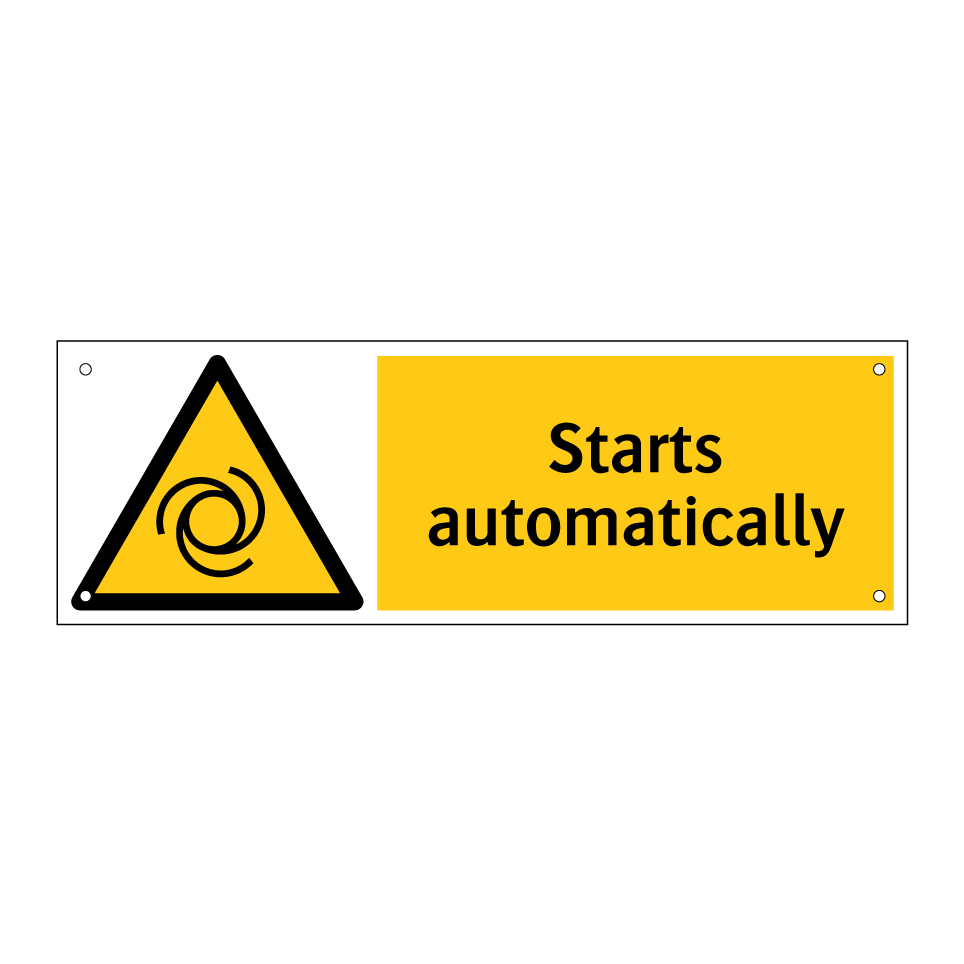 Starts automatically