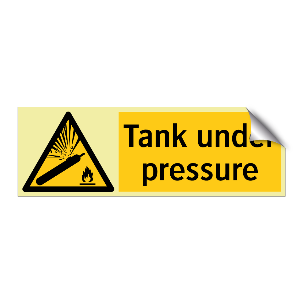 Tank under pressure