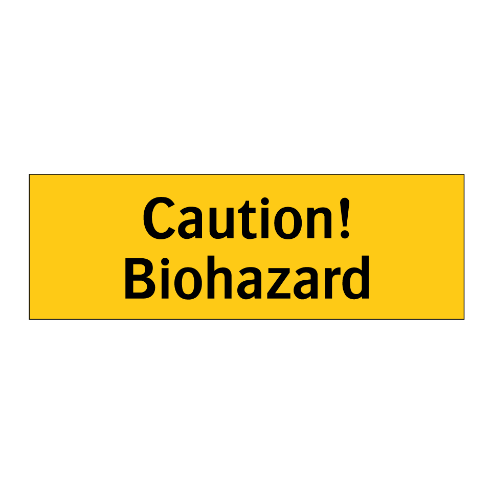 Caution! Biohazard