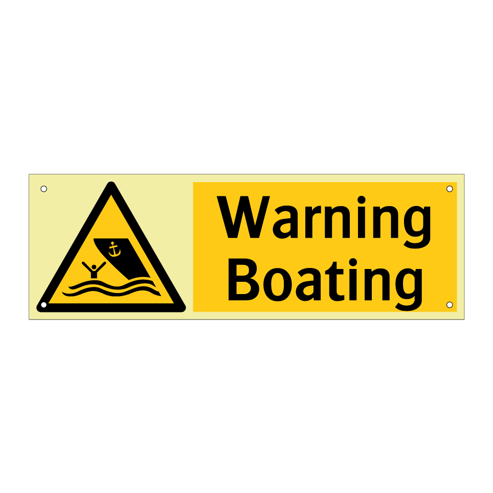 Warning Boating