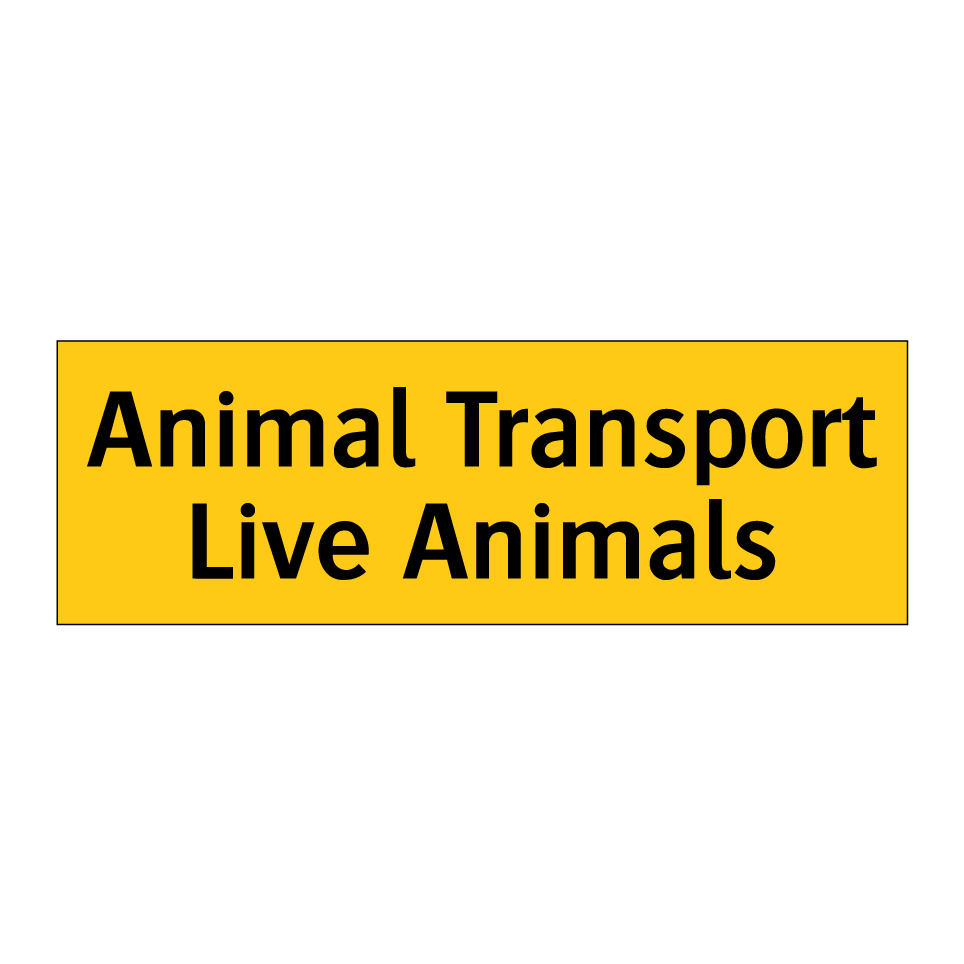 Animal Transport Live Animals