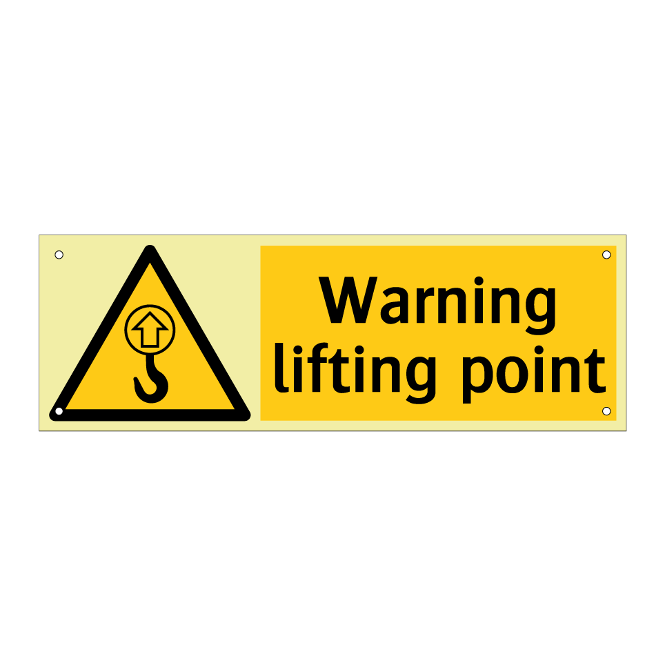 Warning lifting point