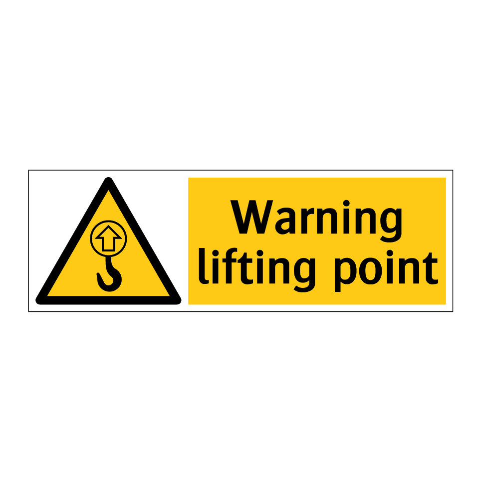 Warning lifting point